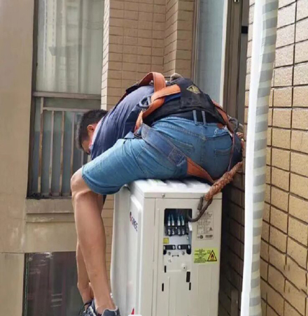 运城市空调移机